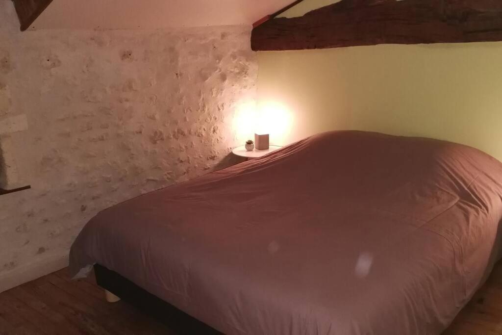 Maison Charentaise A La Campagne Becheresse Exteriér fotografie